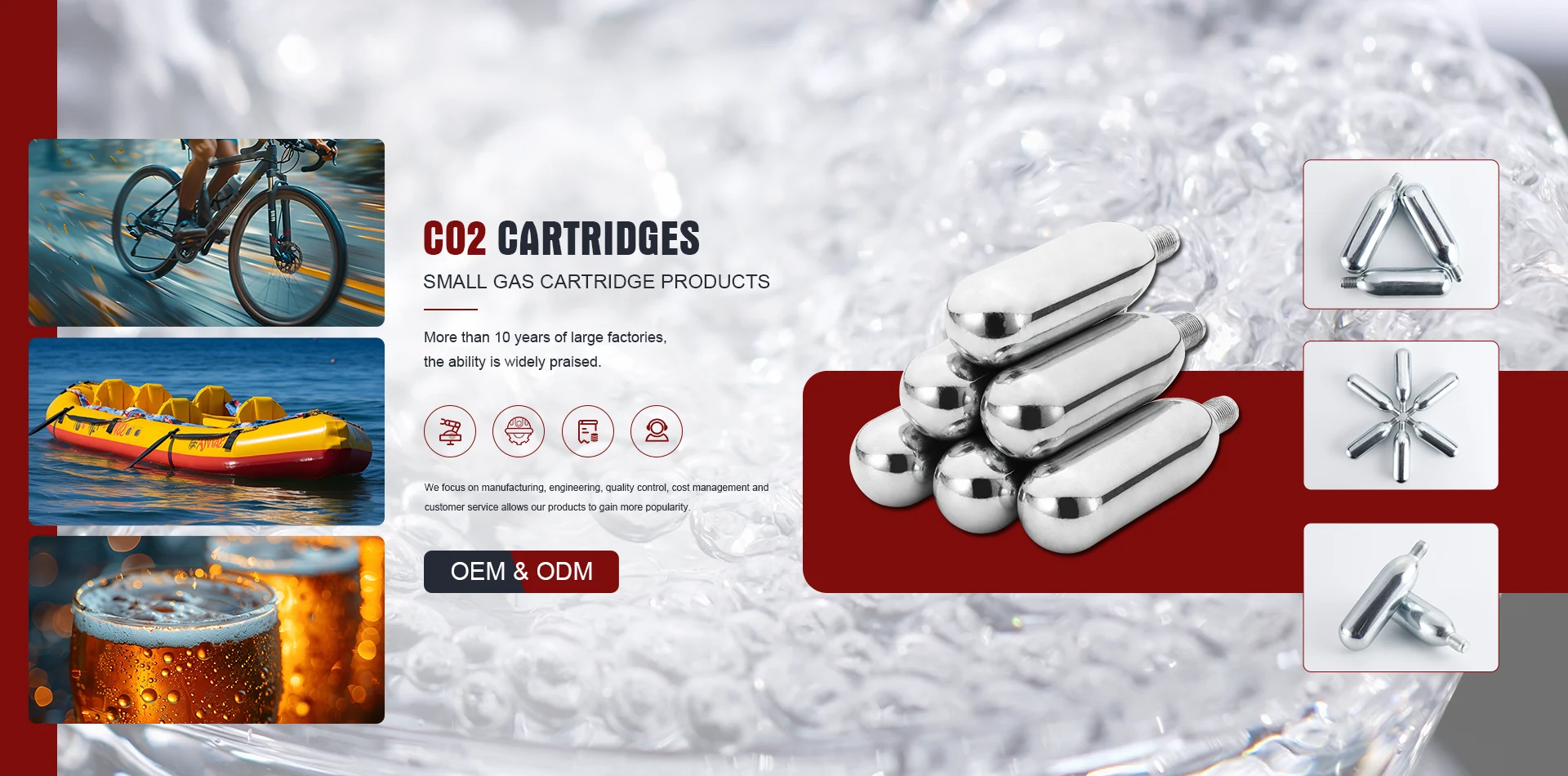 CO2-patronenfabriek